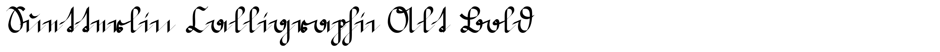Suetterlin Calligraphic Alt Bold
